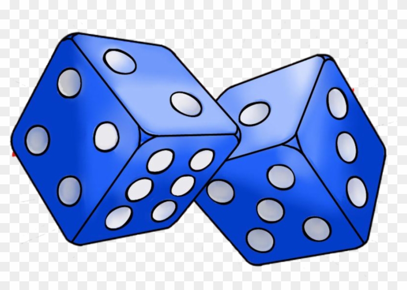 903 X 600 7 - Blue Dice Png Clipart #571888