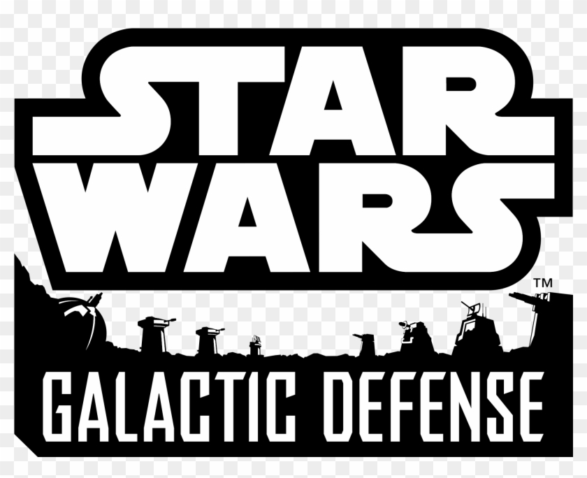 Swgd Logo Bw - Star Wars Logo Vector Clipart