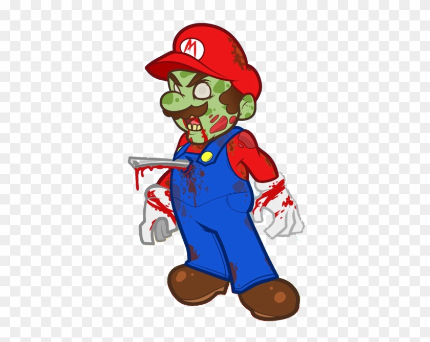 Mario Zombie - Zombie Mario Clipart