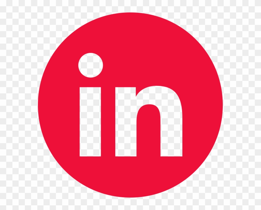 Linkedin-icon - Linkedin Round Logo Png Clipart (#572122) - PikPng