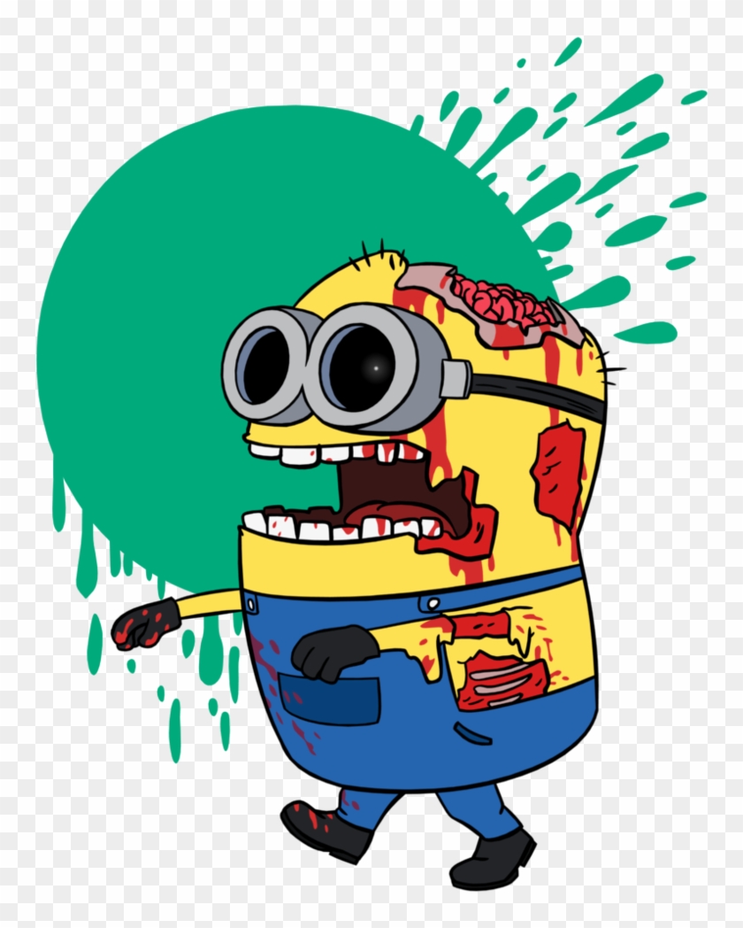 Minion Zombie Png - Minions Zombie Wallpaper Hd Clipart #572214