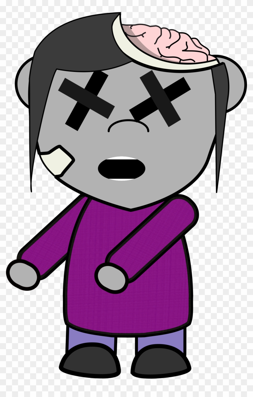 This Free Icons Png Design Of Chibi Zombie Clipart