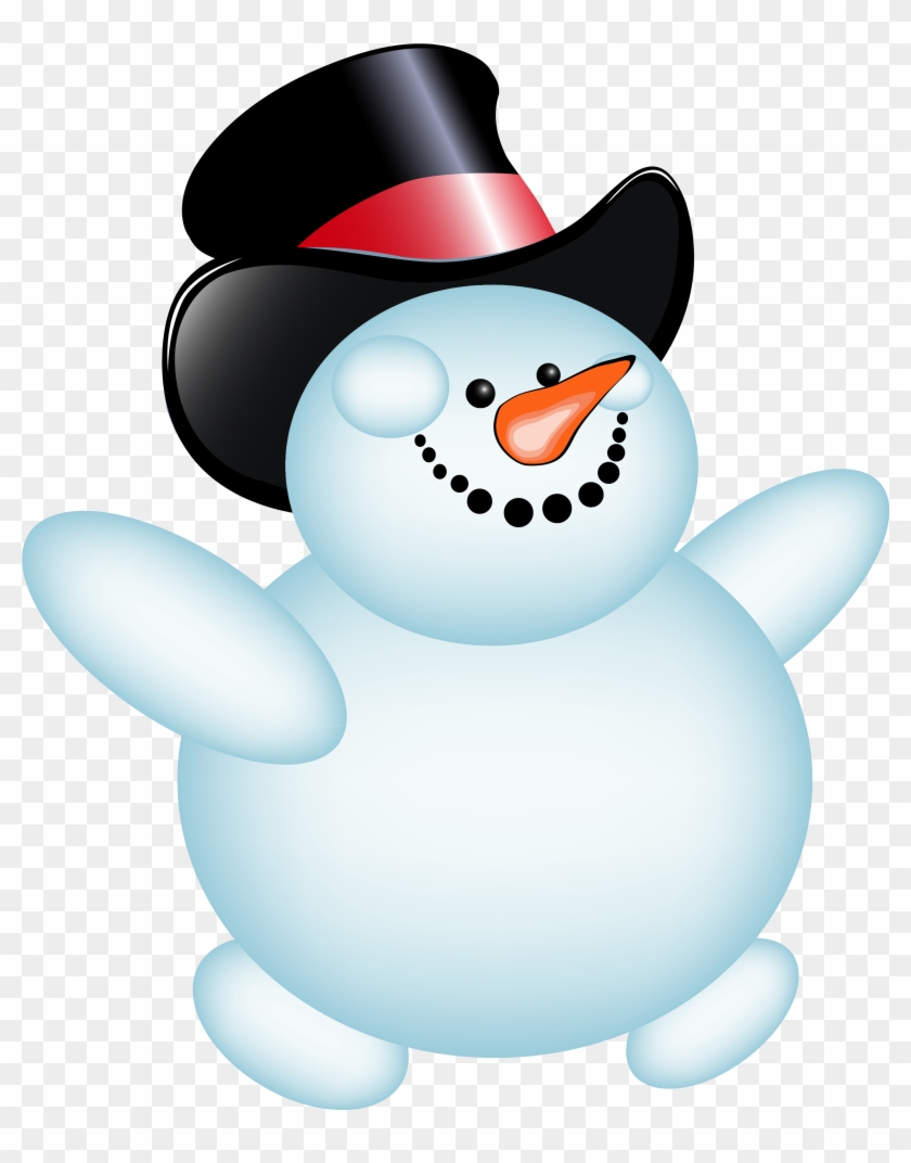 Snowman With No Background Clipart #572361