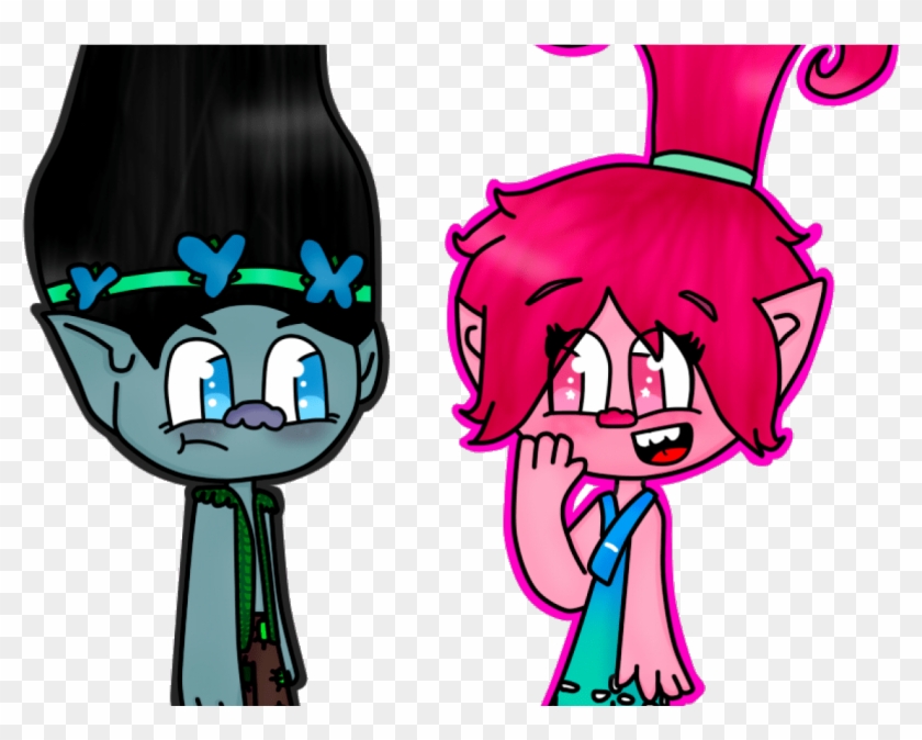 Poppy Trolls Png - Branch X Poppy From Trolls Clipart #572412