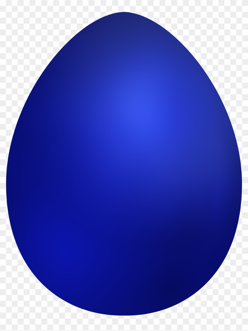Blue Easter Egg Png Clip Art - Faster Inside Transparent Png