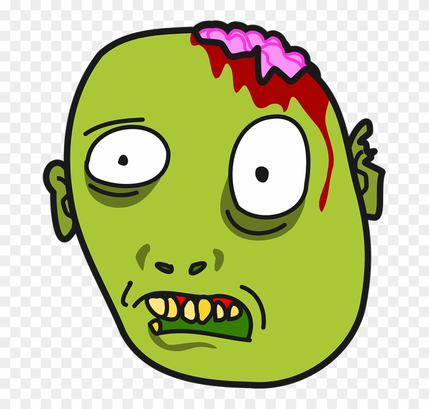 Zombie Svg Clip Arts 558 X 599 Px - Png Download