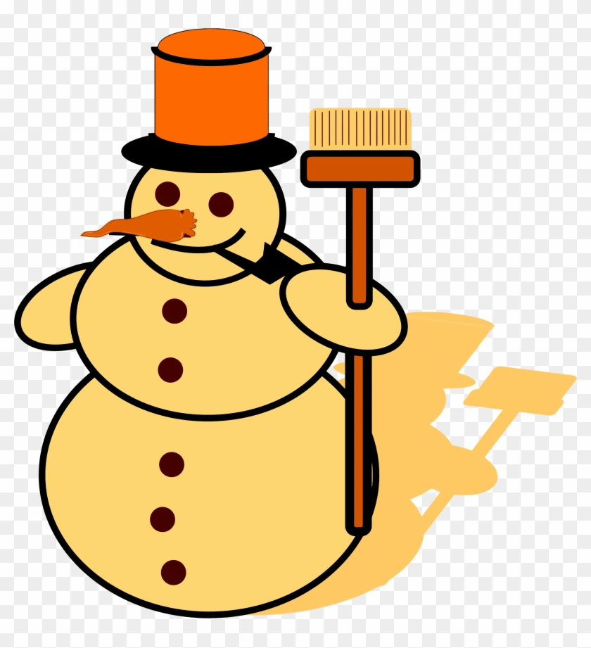 This Free Icons Png Design Of Yellow Snowman Clipart #572715