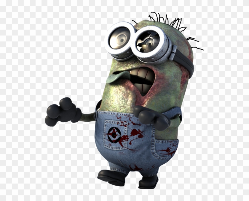 Minion Zombie Png - Walking Dead Minion Clipart #572719