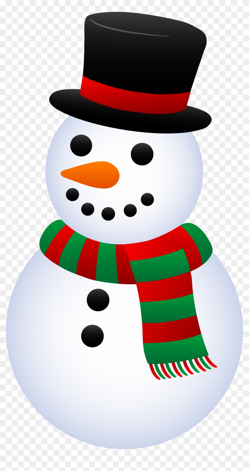 3455 X 6386 18 - Snowman Clipart - Png Download #572821