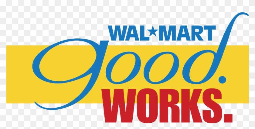 Good Works Logo Png Transparent - Walmart Clipart #572962