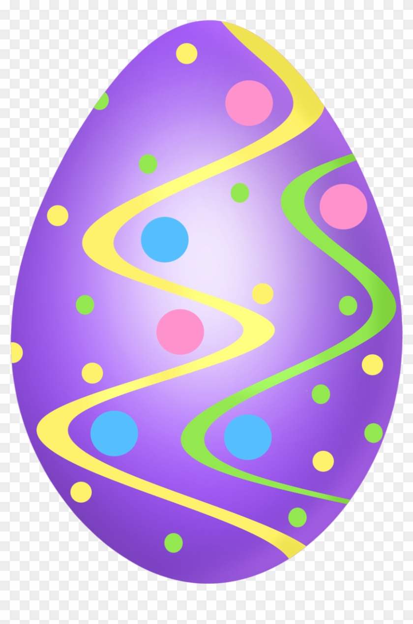 893 X 1247 7 - Decorated Easter Egg Clip Art - Png Download #573043