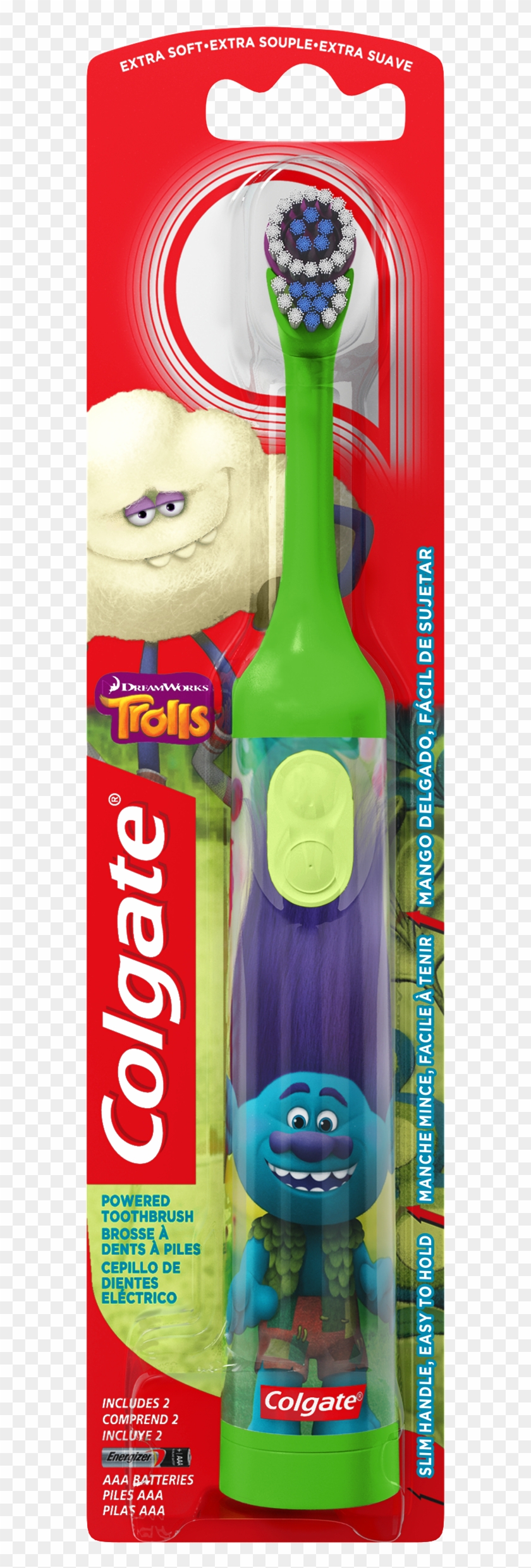 Colgate Kids Battery Powered Toothbrush - Colgate Toothbrush For Kids Clipart #573125