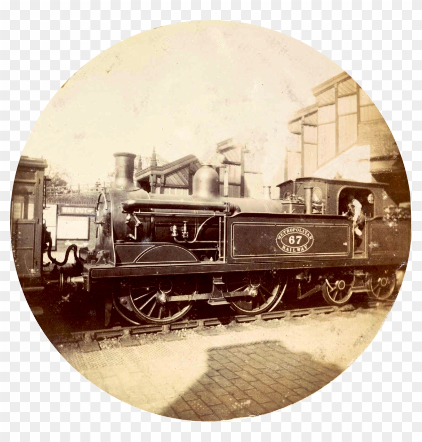 Metropolitan Railway Steam Locomotive 2781022036 - Metropolitan Railway Clipart