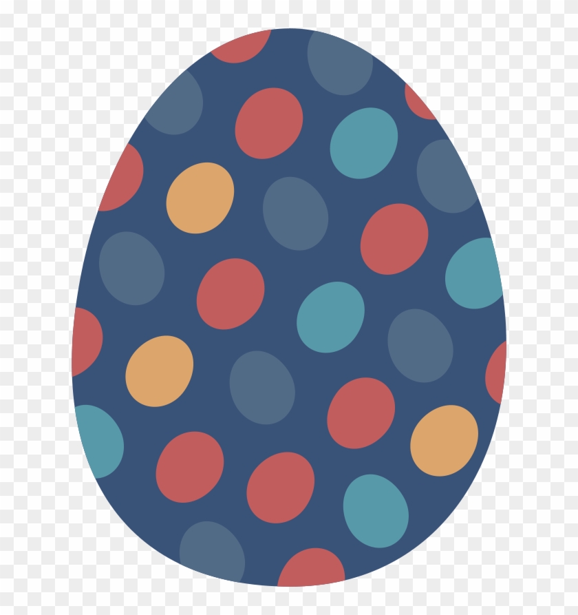 Dealerknows Egg - Polka Dot Clipart #573592
