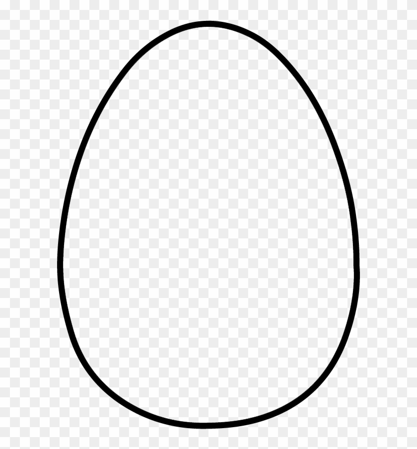 Easter Eggs Clipart Oval - Molde Ovo De Pascoa - Png Download