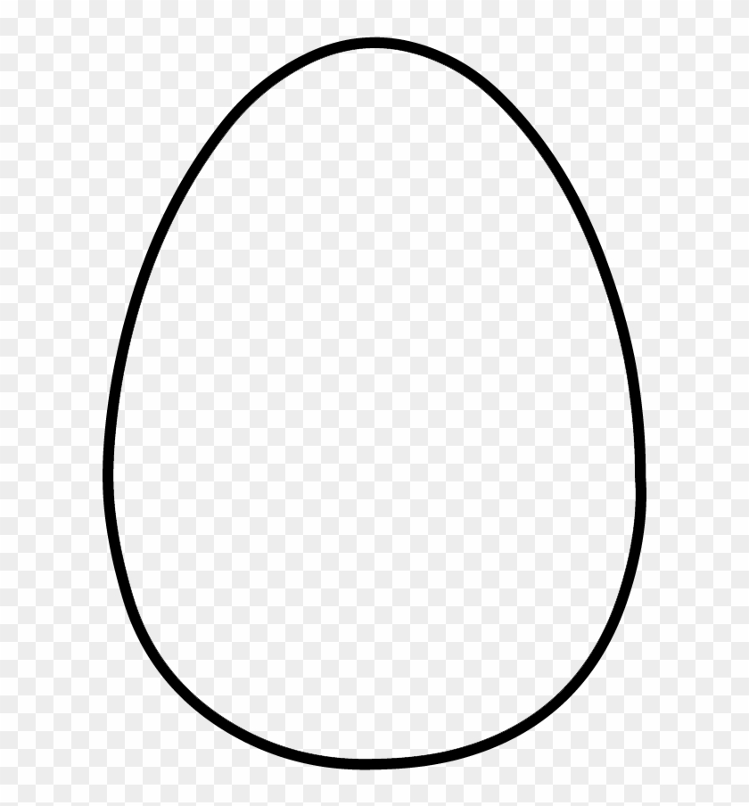 Easter Eggs Clipart Oval - Molde Ovo De Pascoa - Png Download #573654