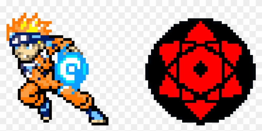 Naruto - Pixel Naruto Clipart
