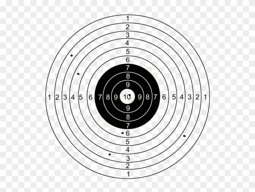 Shooting Target Png Download Image - Shooting Target Png Clipart #573873
