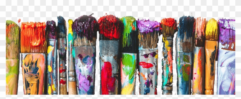 Contact Us @ 864 245 8778 Or - Artist Paint Brushes Png Clipart #574152
