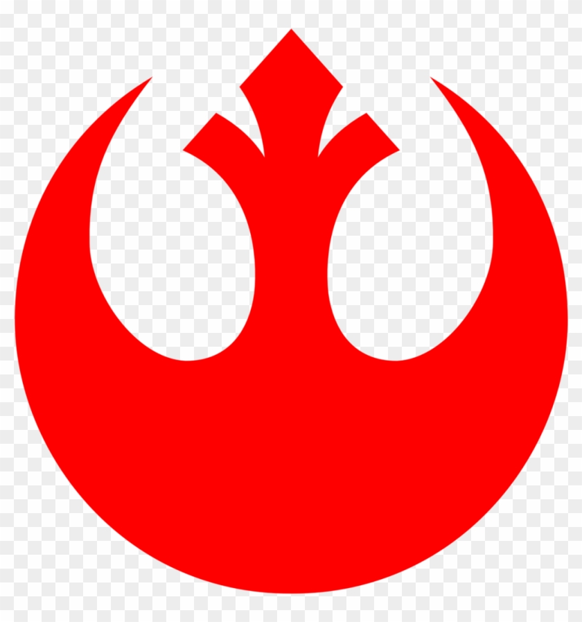 Star Wars Rebellion - Rebel Alliance Logo Red Clipart #574384