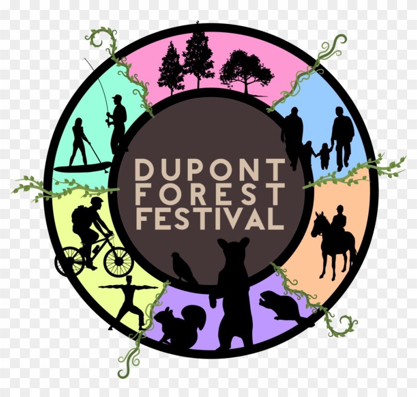 Friends Of Dupont Forest Announces 2019 Dupont Forest - Circle Clipart