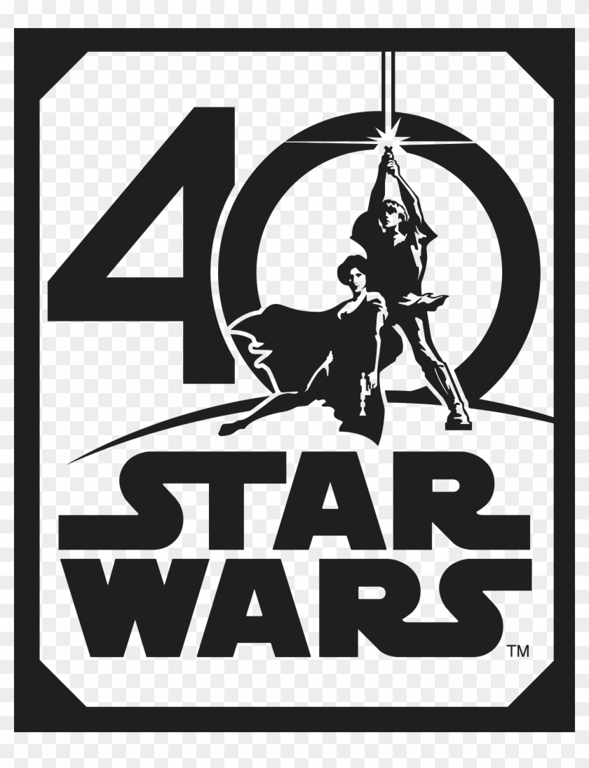 Star Wars 40th Anniversary - 40 Star Wars Celebration Clipart