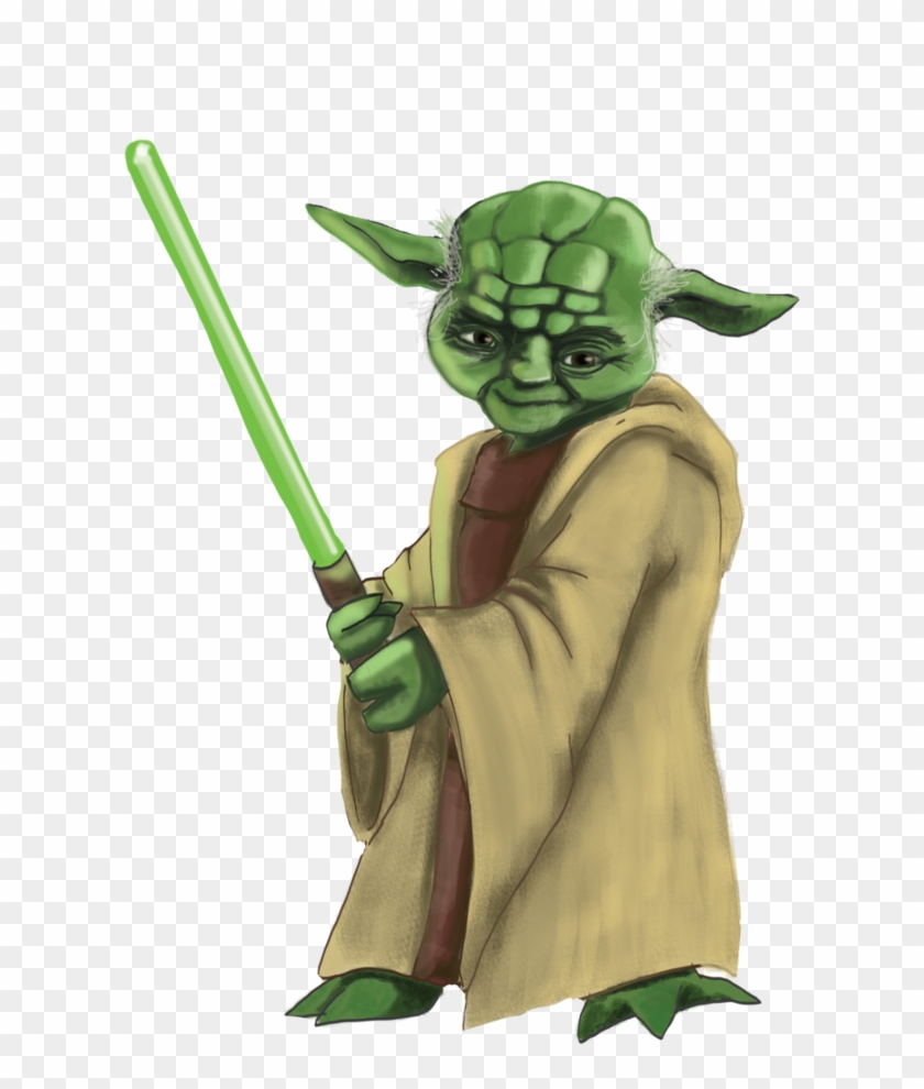 Download - Yoda Star Wars Animated Png Clipart