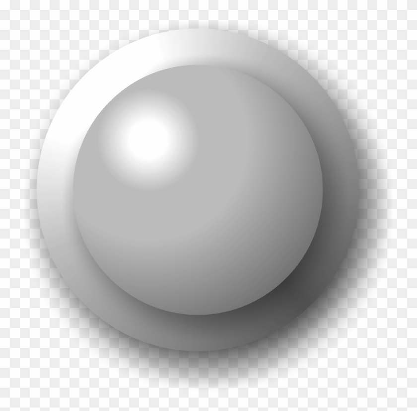 File - Bullet-grey - White Bullet Point Png Clipart