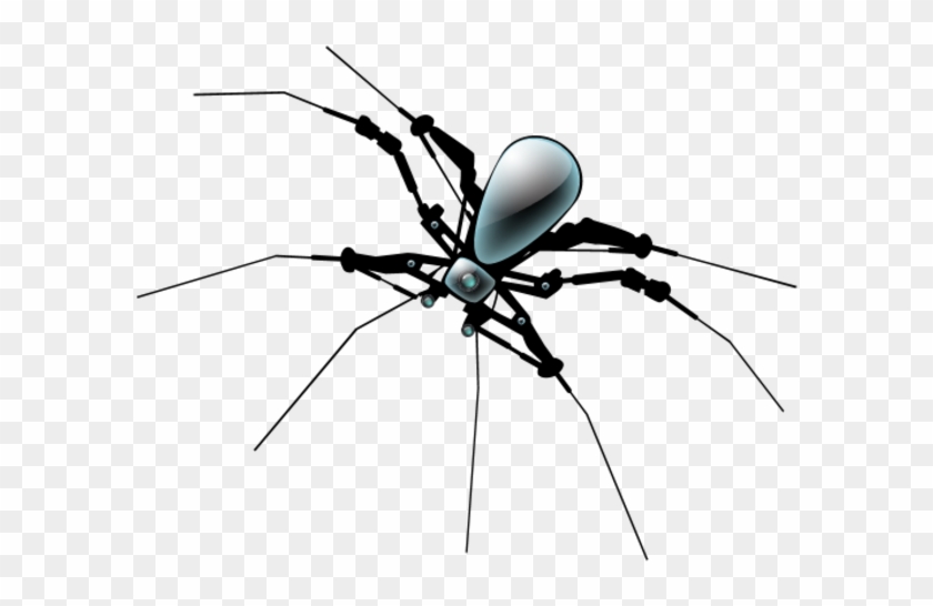 Robots Clipart Spider - Spider Robot Icon - Png Download #575216