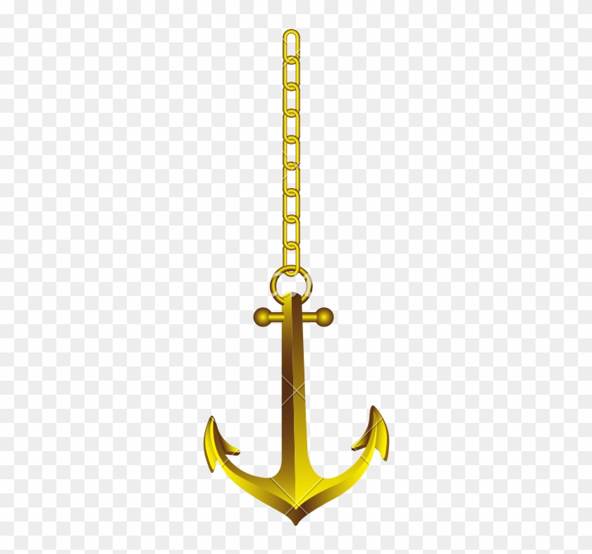 800 X 800 0 - Gold Anchor Transparent Clipart #575324