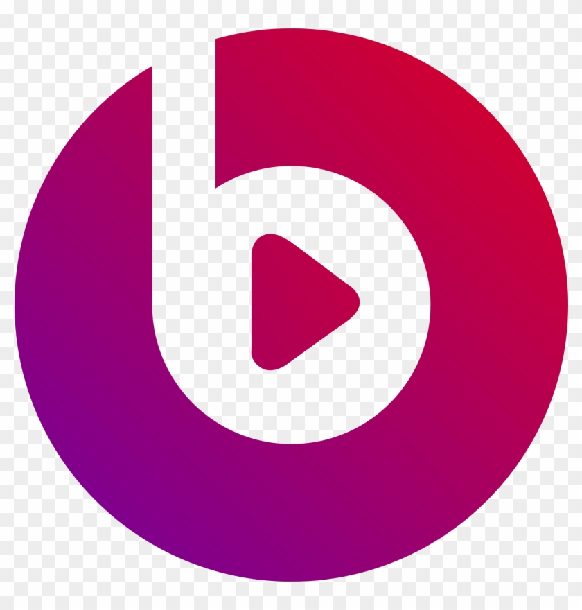 Beats Logo - Beats Music Logo Png Clipart #575352
