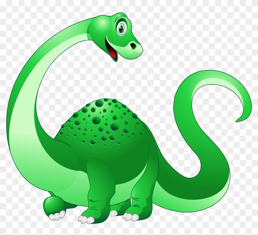 Dinosaur Cartoon Png Clipart Image - Cartoon Dinosaur Png Transparent Png
