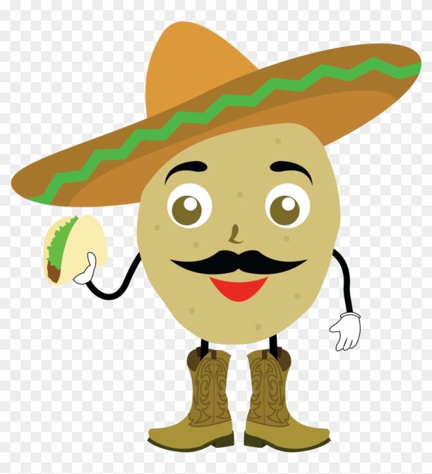 Clipart Freeuse Download Papas Mexican Food - Logo Con Tacos - Png Download #575437