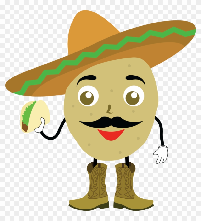Clipart Freeuse Download Papas Mexican Food - Logo Con Tacos - Png Download