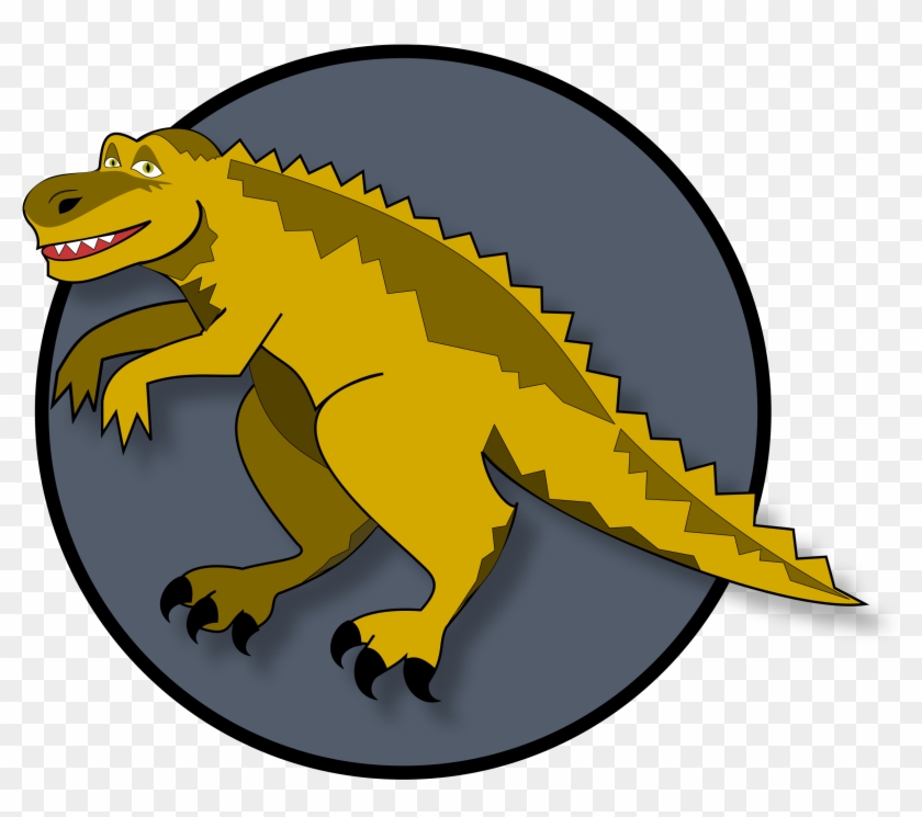 This Free Icons Png Design Of A Cartoon Dinosaur Clipart #575521