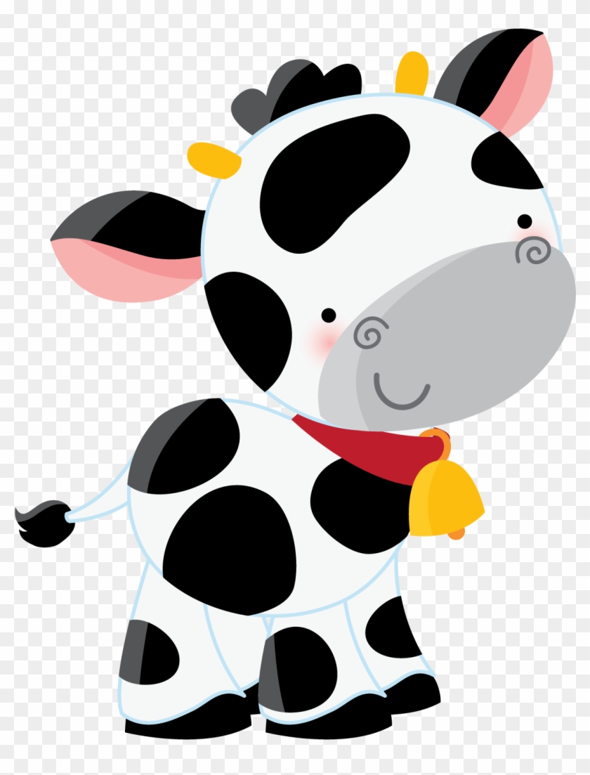 Iuwvcv8oi9cq7 Cow Clipart, Cow Png, Punch Art - Animales De Granja Animados Png Transparent Png
