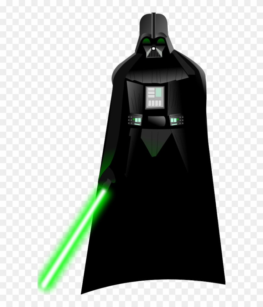 Vector Clip Art - Darth Vader Clipart - Png Download