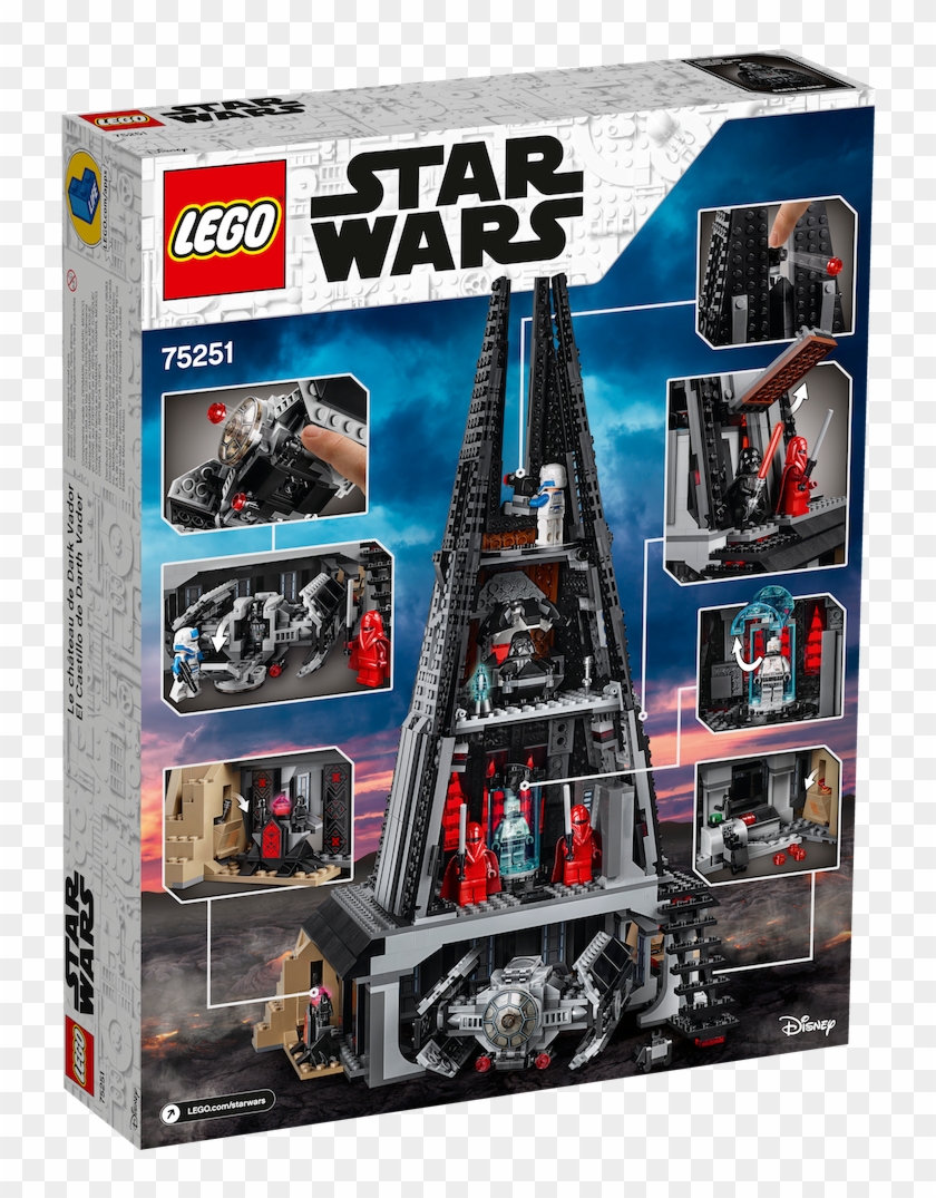 Darth Vader Castle Set - Lego Star Wars 75251 Clipart #575925