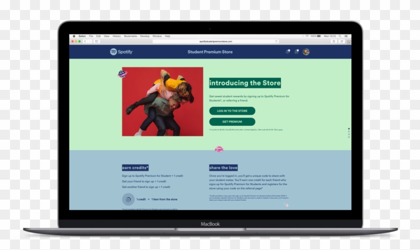 Spotify Partners With The Royals For Aussie Students - Spotify Student Store Clipart #576016