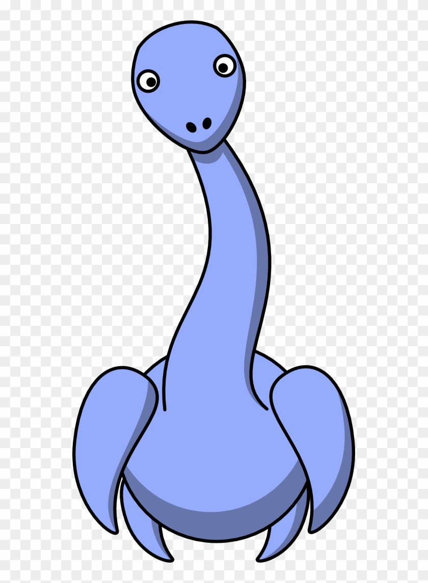 Cartoon - Loch Ness Monster Clipart - Png Download #576040