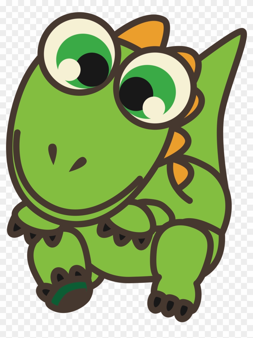 Big Image - Cute Dinosaur Clipart