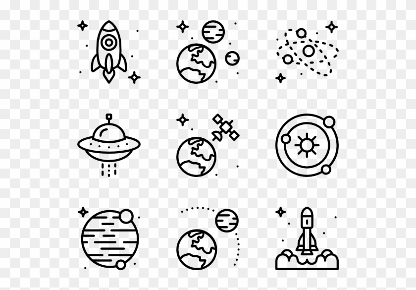 Space - Space Icon Clipart #576384