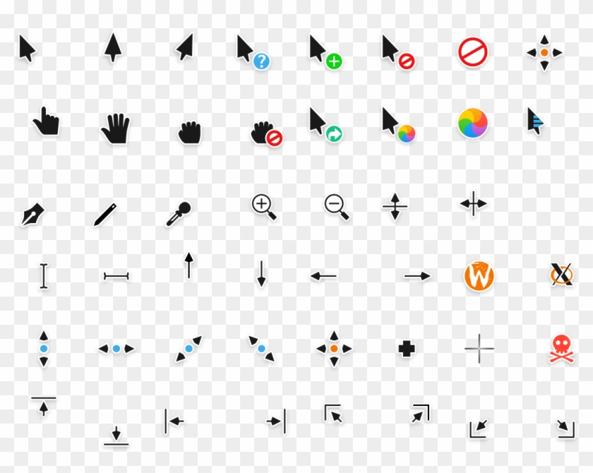 Score 86% - Capitaine Cursors Clipart