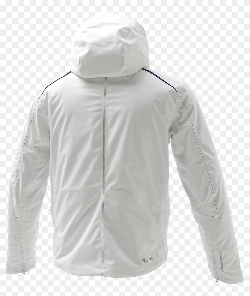 Men Supreme Jacket White Back - White Jacket Back Clipart #576964