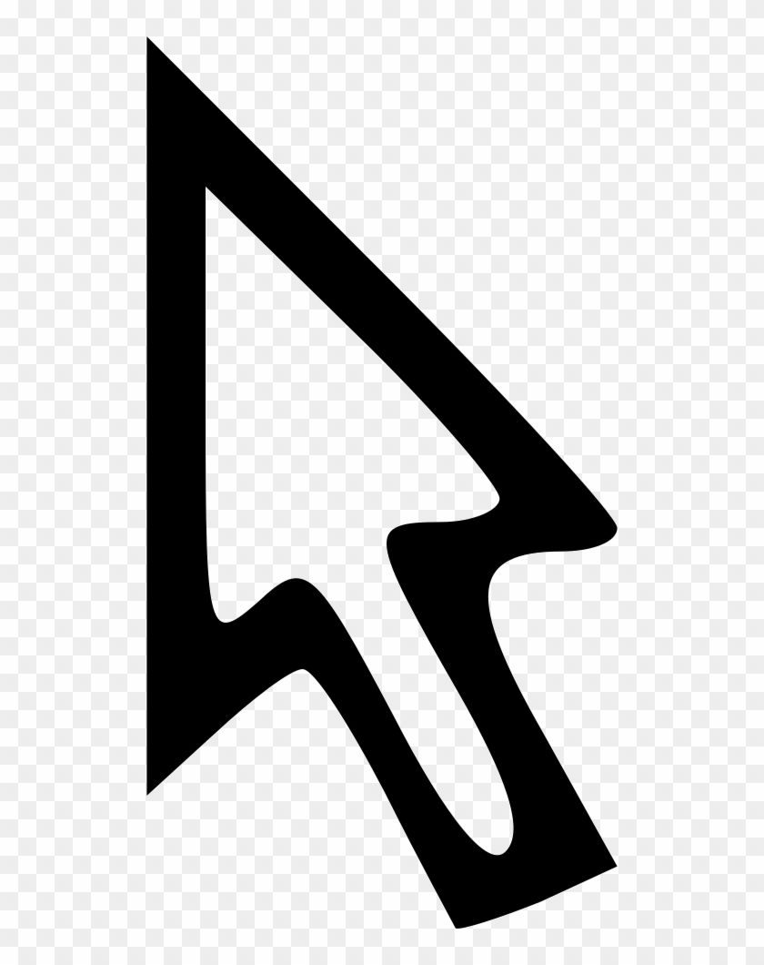 Picture Library Download Cursor Vector Default - Monochrome Clipart