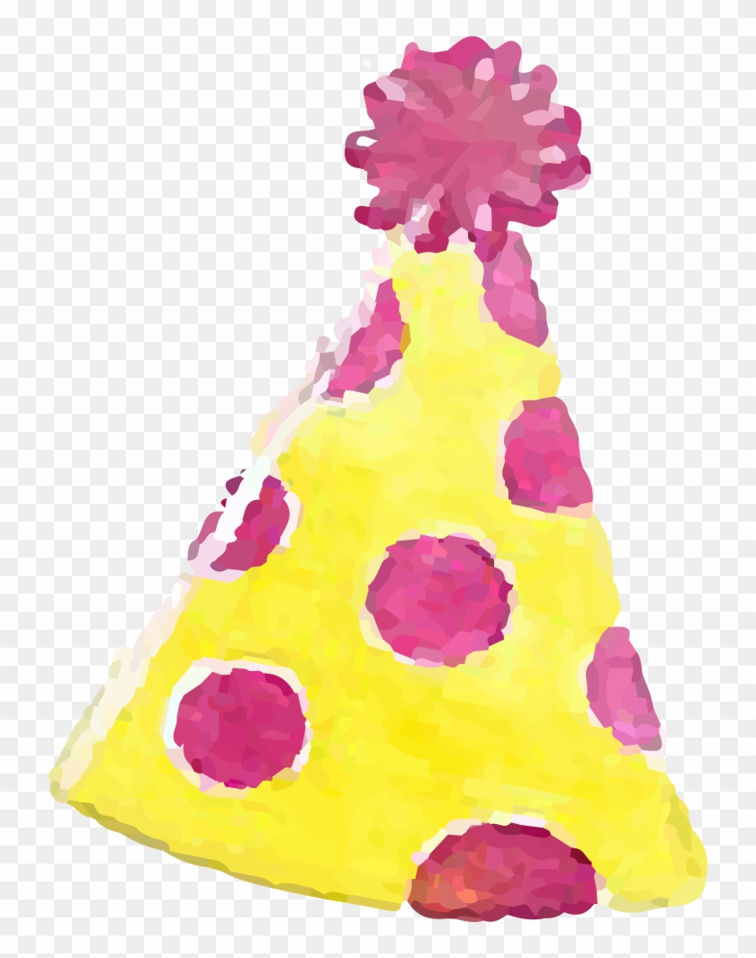 Birthday Hat Clipart Small Party - Birthday Watercolor Hats - Png Download