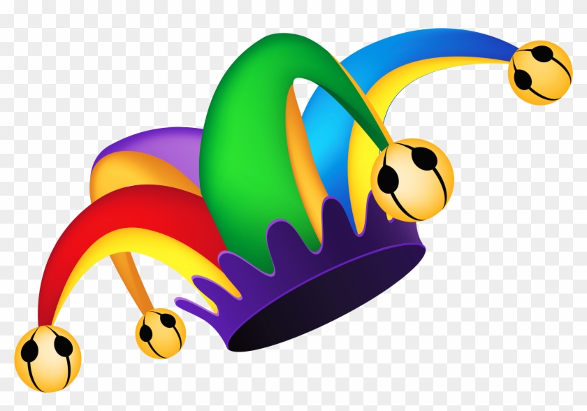 Jester Clipart Blue Birthday Hat - Jester Hat Transparent Background - Png Download
