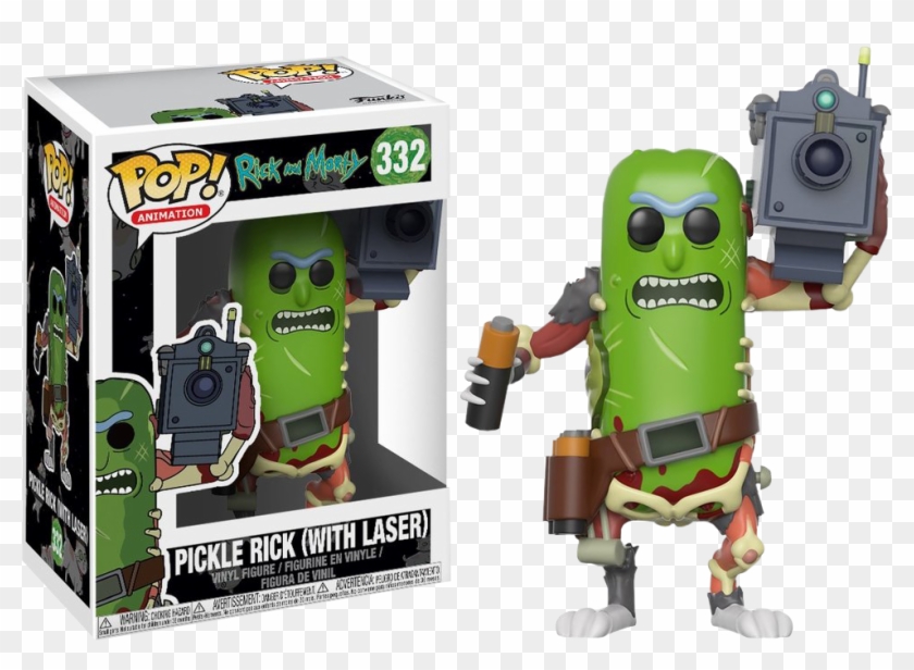 Pickle Rick Funko Pop Clipart