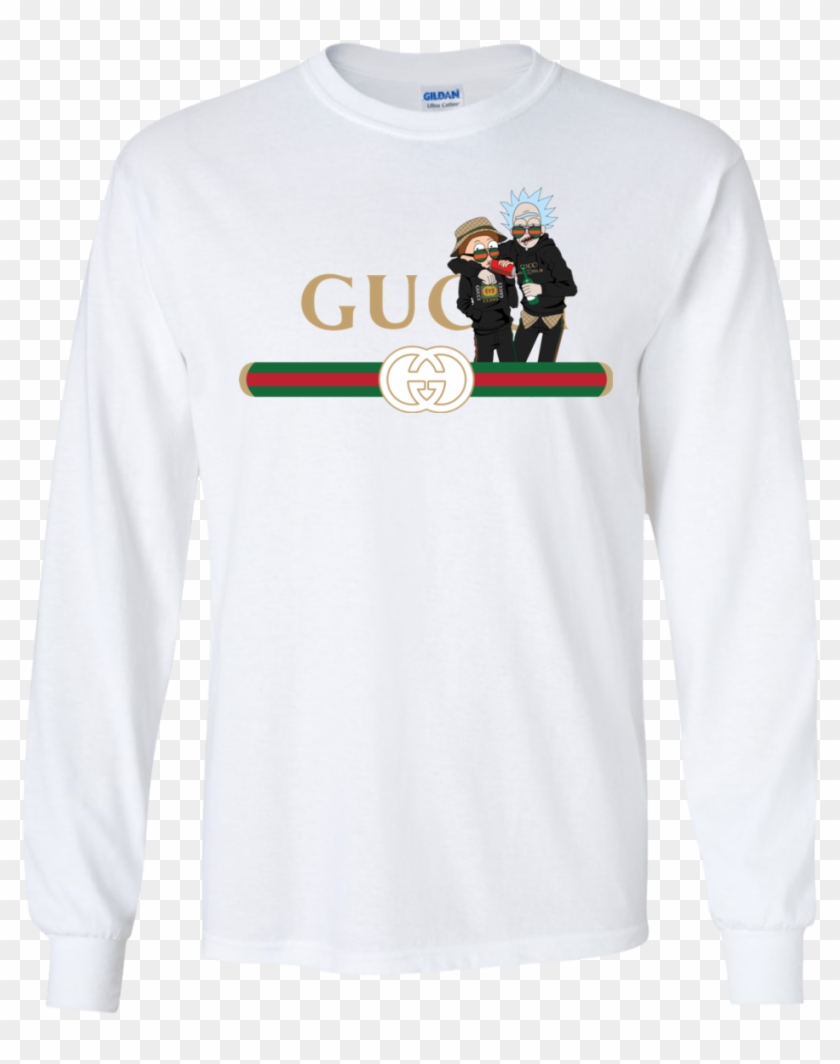 Image 141 Rick And Morty Gucci Mashup T Shirts, Hoodies - Gucci Rick And Morty Clipart #577886