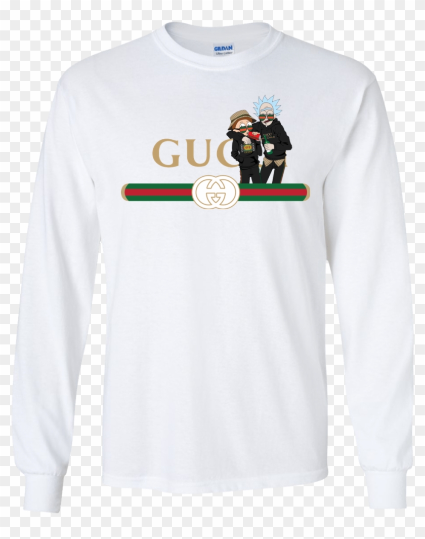 Image 141 Rick And Morty Gucci Mashup T Shirts, Hoodies - Gucci Rick And Morty Clipart